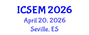 International Conference on Statistics, Econometrics and Mathematics (ICSEM) April 20, 2026 - Seville, Spain