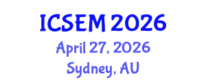 International Conference on Statistics, Econometrics and Mathematics (ICSEM) April 27, 2026 - Sydney, Australia