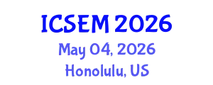 International Conference on Statistics, Econometrics and Mathematics (ICSEM) May 04, 2026 - Honolulu, United States