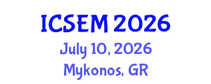 International Conference on Statistics, Econometrics and Mathematics (ICSEM) July 10, 2026 - Mykonos, Greece