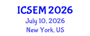 International Conference on Statistics, Econometrics and Mathematics (ICSEM) July 10, 2026 - New York, United States