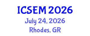 International Conference on Statistics, Econometrics and Mathematics (ICSEM) July 24, 2026 - Rhodes, Greece