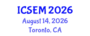 International Conference on Statistics, Econometrics and Mathematics (ICSEM) August 14, 2026 - Toronto, Canada