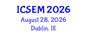 International Conference on Statistics, Econometrics and Mathematics (ICSEM) August 28, 2026 - Dublin, Ireland