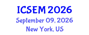 International Conference on Statistics, Econometrics and Mathematics (ICSEM) September 09, 2026 - New York, United States
