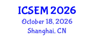 International Conference on Statistics, Econometrics and Mathematics (ICSEM) October 18, 2026 - Shanghai, China