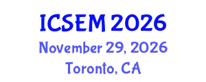 International Conference on Statistics, Econometrics and Mathematics (ICSEM) November 29, 2026 - Toronto, Canada