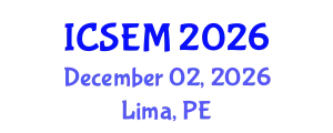 International Conference on Statistics, Econometrics and Mathematics (ICSEM) December 02, 2026 - Lima, Peru