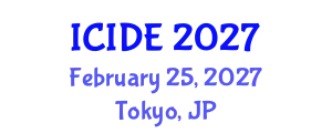 International Conference on Industrial Design Engineering (ICIDE) February 25, 2027 - Tokyo, Japan