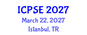 International Conference on Pharmaceutical Science and Engineering (ICPSE) March 22, 2027 - Istanbul, Turkey