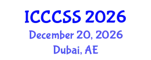 International Conference on Cloud Computing and Services Science (ICCCSS) December 20, 2026 - Dubai, United Arab Emirates