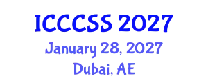 International Conference on Cloud Computing and Services Science (ICCCSS) January 28, 2027 - Dubai, United Arab Emirates