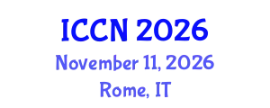 International Conference on Cognitive Neuroscience (ICCN) November 11, 2026 - Rome, Italy