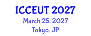 International Conference on Combustion, Energy Utilisation and Thermodynamics (ICCEUT) March 25, 2027 - Tokyo, Japan