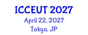 International Conference on Combustion, Energy Utilisation and Thermodynamics (ICCEUT) April 22, 2027 - Tokyo, Japan