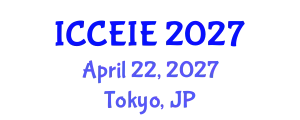 International Conference on Communication and Electronic Information Engineering (ICCEIE) April 22, 2027 - Tokyo, Japan