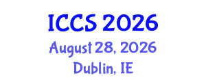 International Conference on Complex Systems (ICCS) August 28, 2026 - Dublin, Ireland