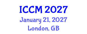 International Conference on Composite Materials (ICCM) January 21, 2027 - London, United Kingdom