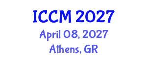 International Conference on Composite Materials (ICCM) April 08, 2027 - Athens, Greece