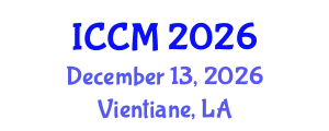 International Conference on Composite Materials (ICCM) December 13, 2026 - Vientiane, Laos