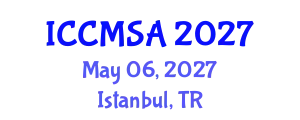 International Conference on Computational Modeling, Simulation and Analysis (ICCMSA) May 06, 2027 - Istanbul, Turkey