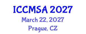 International Conference on Computational Modeling, Simulation and Analysis (ICCMSA) March 22, 2027 - Prague, Czechia