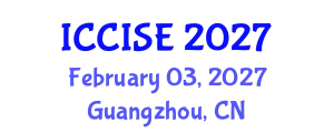 International Conference on Computational Intelligence and Software Engineering (ICCISE) February 03, 2027 - Guangzhou, China