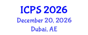 International Conference on Probability and Statistics (ICPS) December 20, 2026 - Dubai, United Arab Emirates