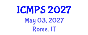 International Conference on Mathematics, Physics and Statistics (ICMPS) May 03, 2027 - Rome, Italy