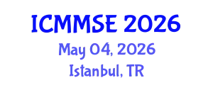 International Conference on Metallurgy, Materials Science and Engineering (ICMMSE) May 04, 2026 - Istanbul, Turkey