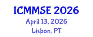 International Conference on Metallurgy, Materials Science and Engineering (ICMMSE) April 13, 2026 - Lisbon, Portugal