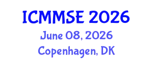 International Conference on Metallurgy, Materials Science and Engineering (ICMMSE) June 08, 2026 - Copenhagen, Denmark