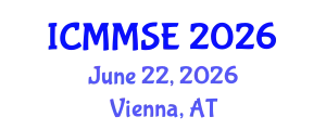 International Conference on Metallurgy, Materials Science and Engineering (ICMMSE) June 22, 2026 - Vienna, Austria