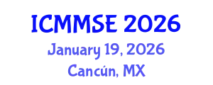 International Conference on Metallurgy, Materials Science and Engineering (ICMMSE) January 19, 2026 - Cancún, Mexico