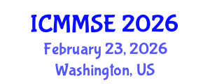 International Conference on Metallurgy, Materials Science and Engineering (ICMMSE) February 23, 2026 - Washington, United States