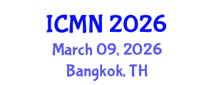 International Conference on Microfluidics and Nanofluidics (ICMN) March 09, 2026 - Bangkok, Thailand