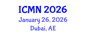 International Conference on Microfluidics and Nanofluidics (ICMN) January 26, 2026 - Dubai, United Arab Emirates