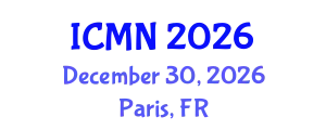 International Conference on Microfluidics and Nanofluidics (ICMN) December 30, 2026 - Paris, France