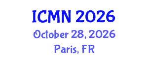 International Conference on Microfluidics and Nanofluidics (ICMN) October 28, 2026 - Paris, France