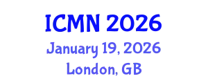 International Conference on Microfluidics and Nanofluidics (ICMN) January 19, 2026 - London, United Kingdom