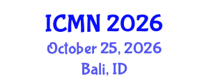 International Conference on Microfluidics and Nanofluidics (ICMN) October 25, 2026 - Bali, Indonesia