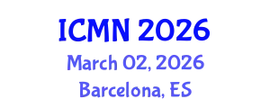 International Conference on Microfluidics and Nanofluidics (ICMN) March 02, 2026 - Barcelona, Spain