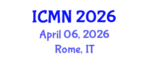 International Conference on Microfluidics and Nanofluidics (ICMN) April 06, 2026 - Rome, Italy