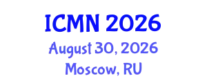 International Conference on Microfluidics and Nanofluidics (ICMN) August 30, 2026 - Moscow, Russia