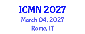 International Conference on Microfluidics and Nanofluidics (ICMN) March 04, 2027 - Rome, Italy