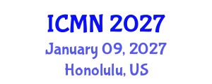 International Conference on Microfluidics and Nanofluidics (ICMN) January 09, 2027 - Honolulu, United States