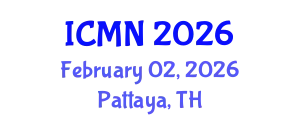International Conference on Microfluidics and Nanofluidics (ICMN) February 02, 2026 - Pattaya, Thailand