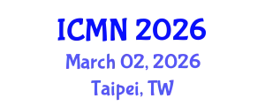International Conference on Microfluidics and Nanofluidics (ICMN) March 02, 2026 - Taipei, Taiwan
