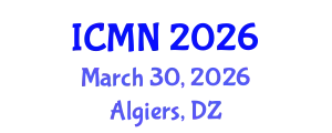 International Conference on Microfluidics and Nanofluidics (ICMN) March 30, 2026 - Algiers, Algeria
