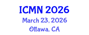 International Conference on Microfluidics and Nanofluidics (ICMN) March 23, 2026 - Ottawa, Canada